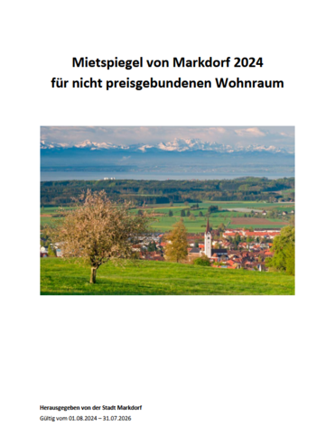 qualifizierter Mietspiegel Markdorf